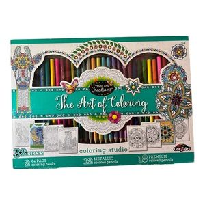 Cra-Z-Art Coloring Book & Colored Pencil Set *Brand New Open Box*